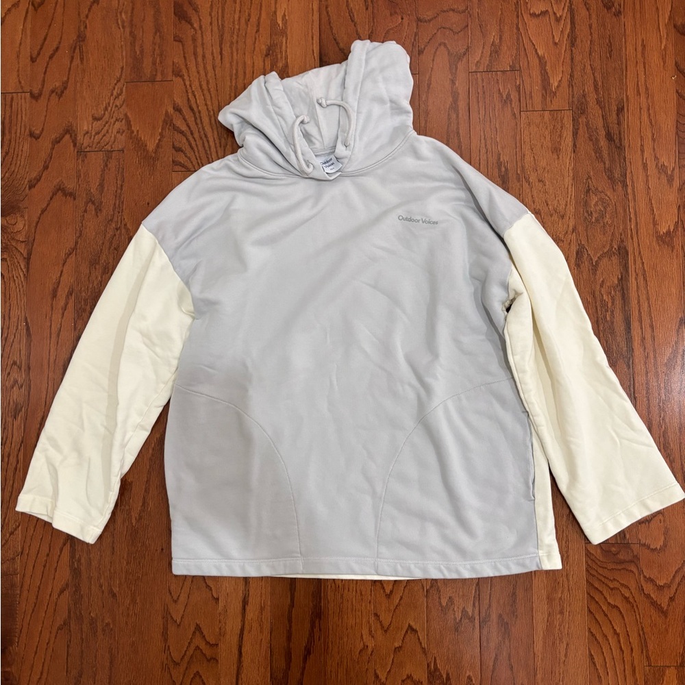 Outdoor Voices Two-Tone Hoodie